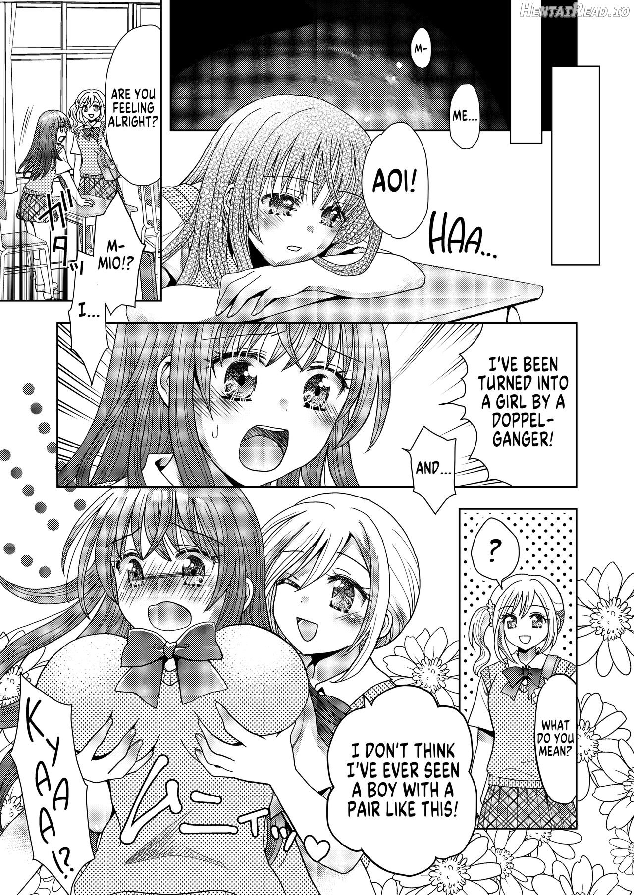 Doppelgänger ni Kanojo mo Jinsei mo Ubawarete Bakunyuu JK ni Sareta Boku Chapter 1 - page 10