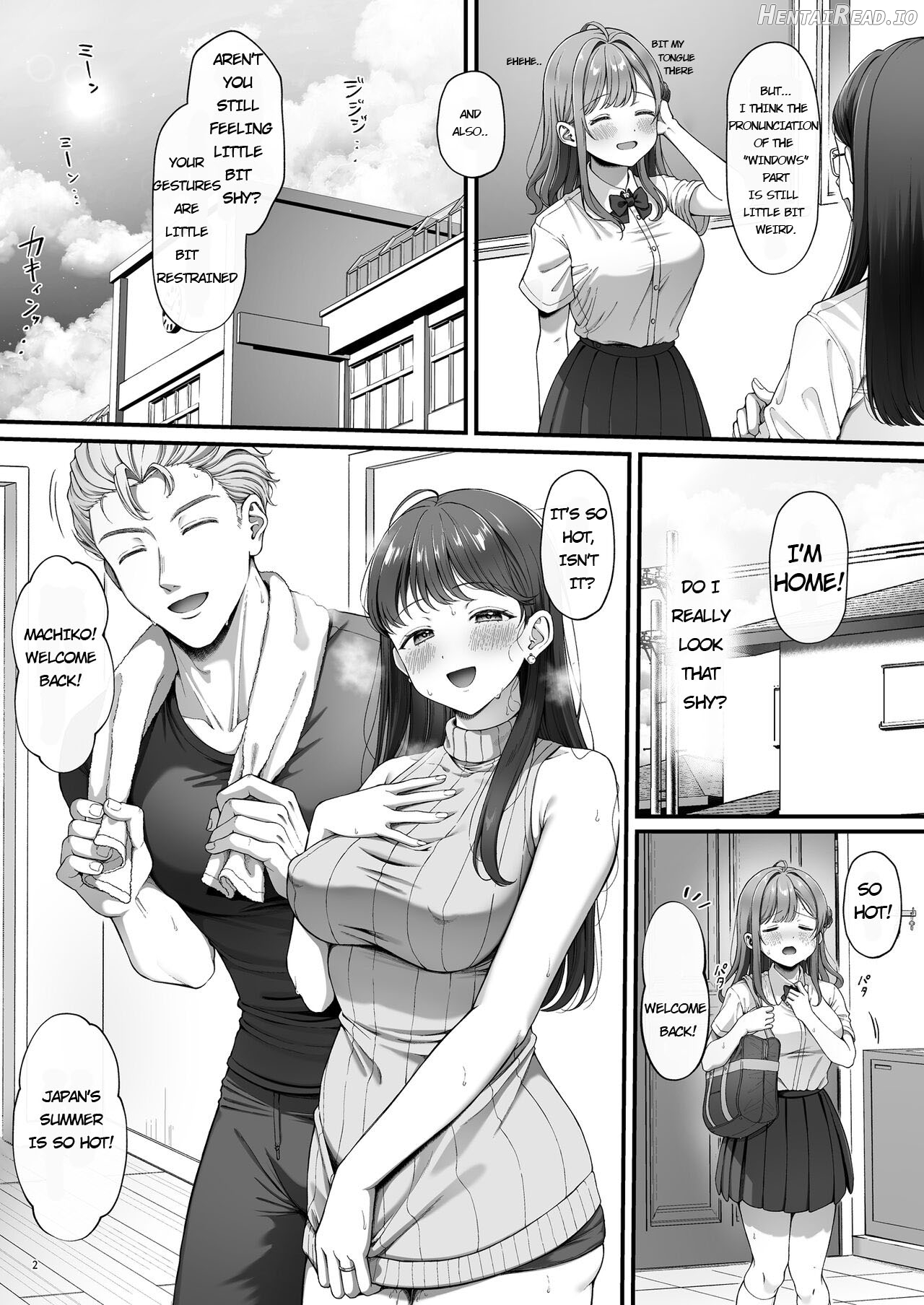 Summer Time Homestay ni Kita Dekachin Ryuugakusei ni Kaihatsu sareta Shojo Chapter 1 - page 3