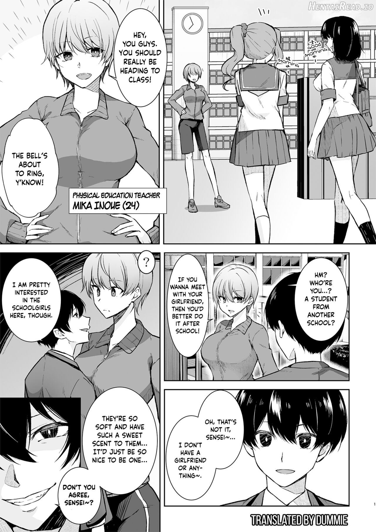 Joshikousei Sennyuu Repo ~Hanzaisha ga Onnanoko ni Hyoui shite mita~ Chapter 1 - page 1