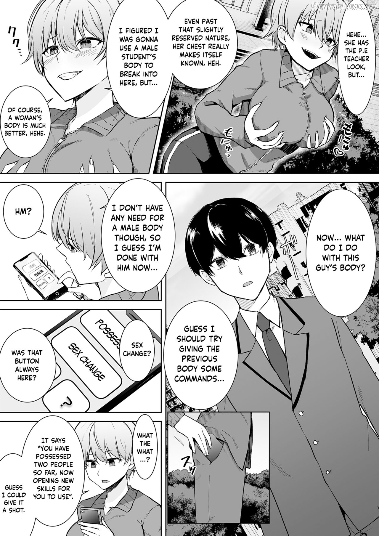 Joshikousei Sennyuu Repo ~Hanzaisha ga Onnanoko ni Hyoui shite mita~ Chapter 1 - page 3