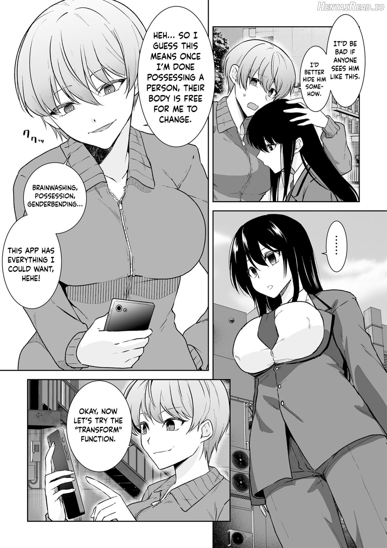 Joshikousei Sennyuu Repo ~Hanzaisha ga Onnanoko ni Hyoui shite mita~ Chapter 1 - page 5