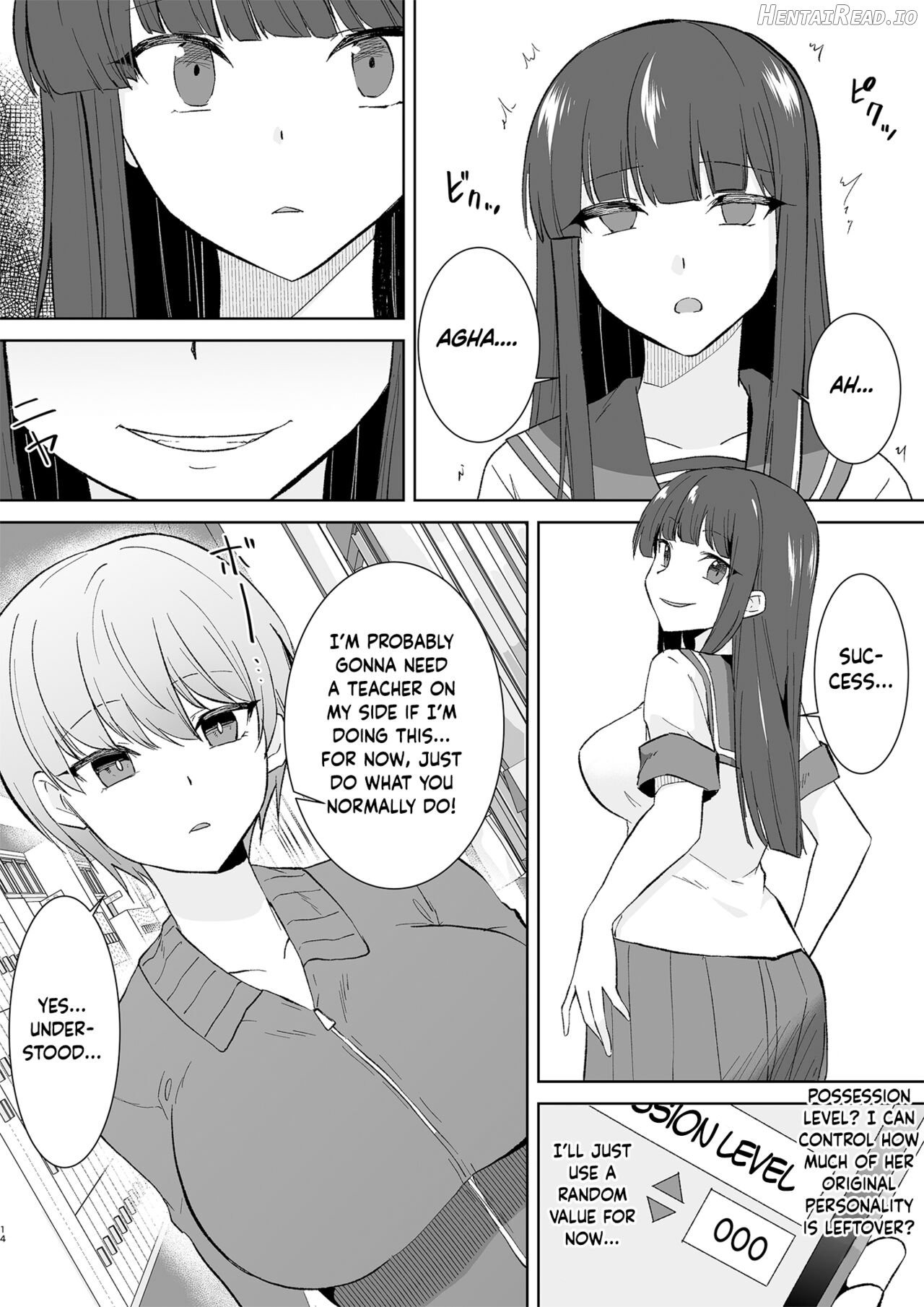 Joshikousei Sennyuu Repo ~Hanzaisha ga Onnanoko ni Hyoui shite mita~ Chapter 1 - page 14