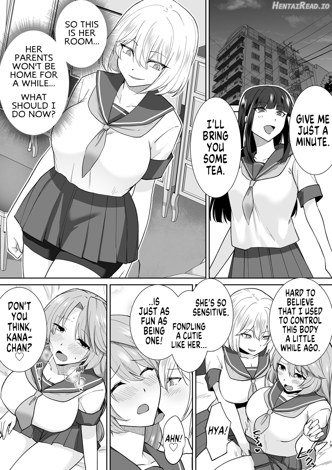 Joshikousei Sennyuu Repo ~Hanzaisha ga Onnanoko ni Hyoui shite mita~ Chapter 2 - page 19