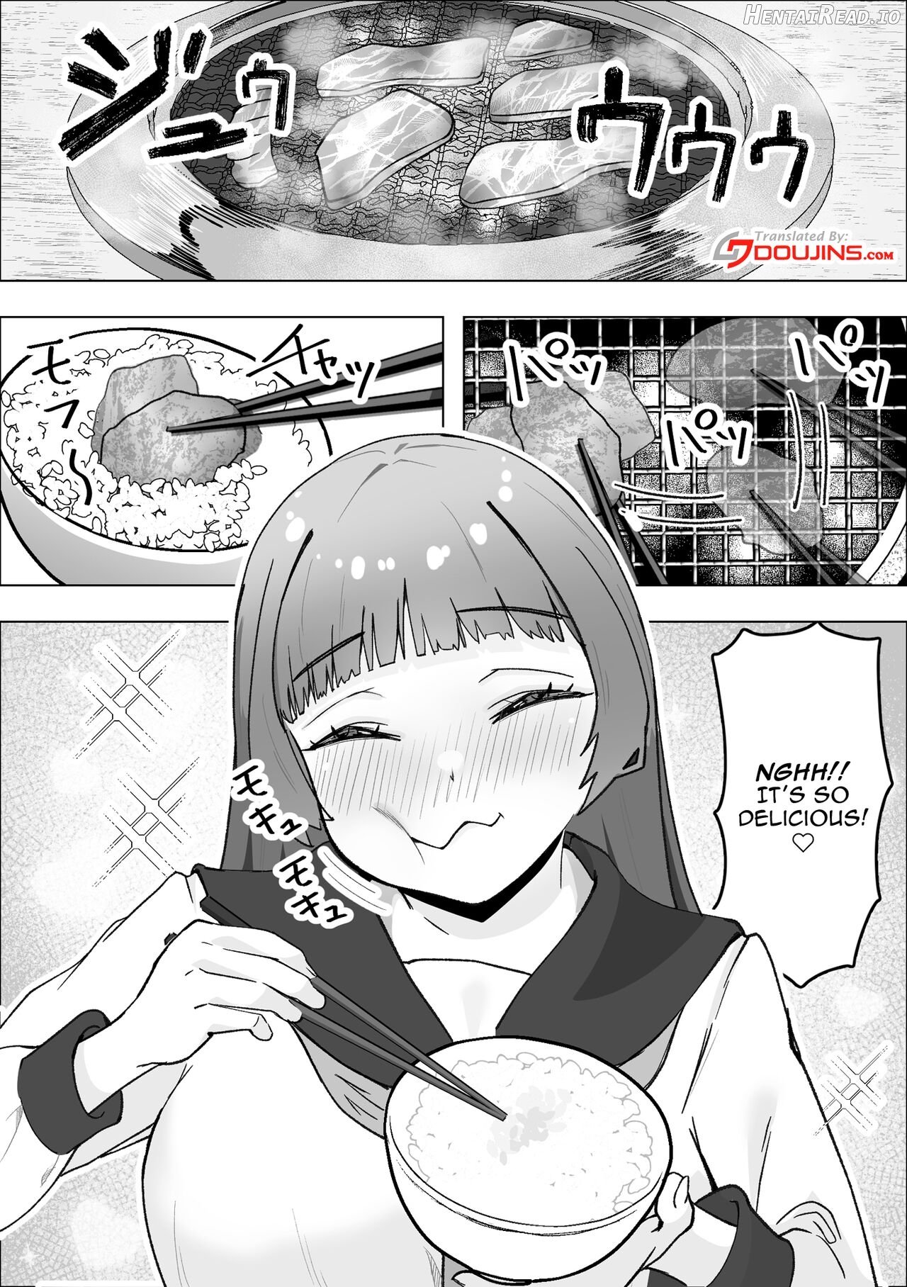 Tabe Gal -Muchimuchi Tennen Gal wa Papakatsu Shimasu- Chapter 1 - page 4