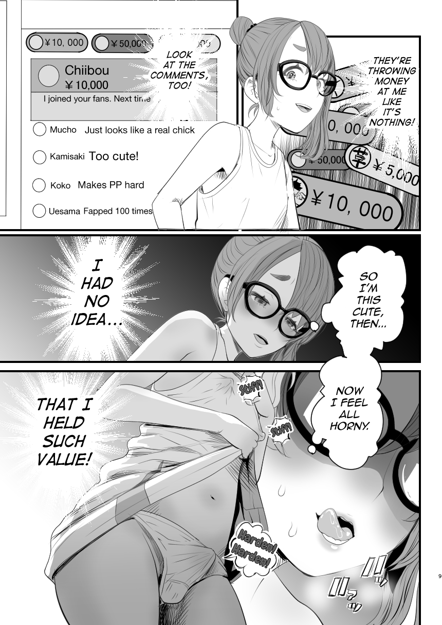 Otokonoko Haishinsha Nagesen ni Noserarete Hamerarechaimashita Chapter 1 - page 9