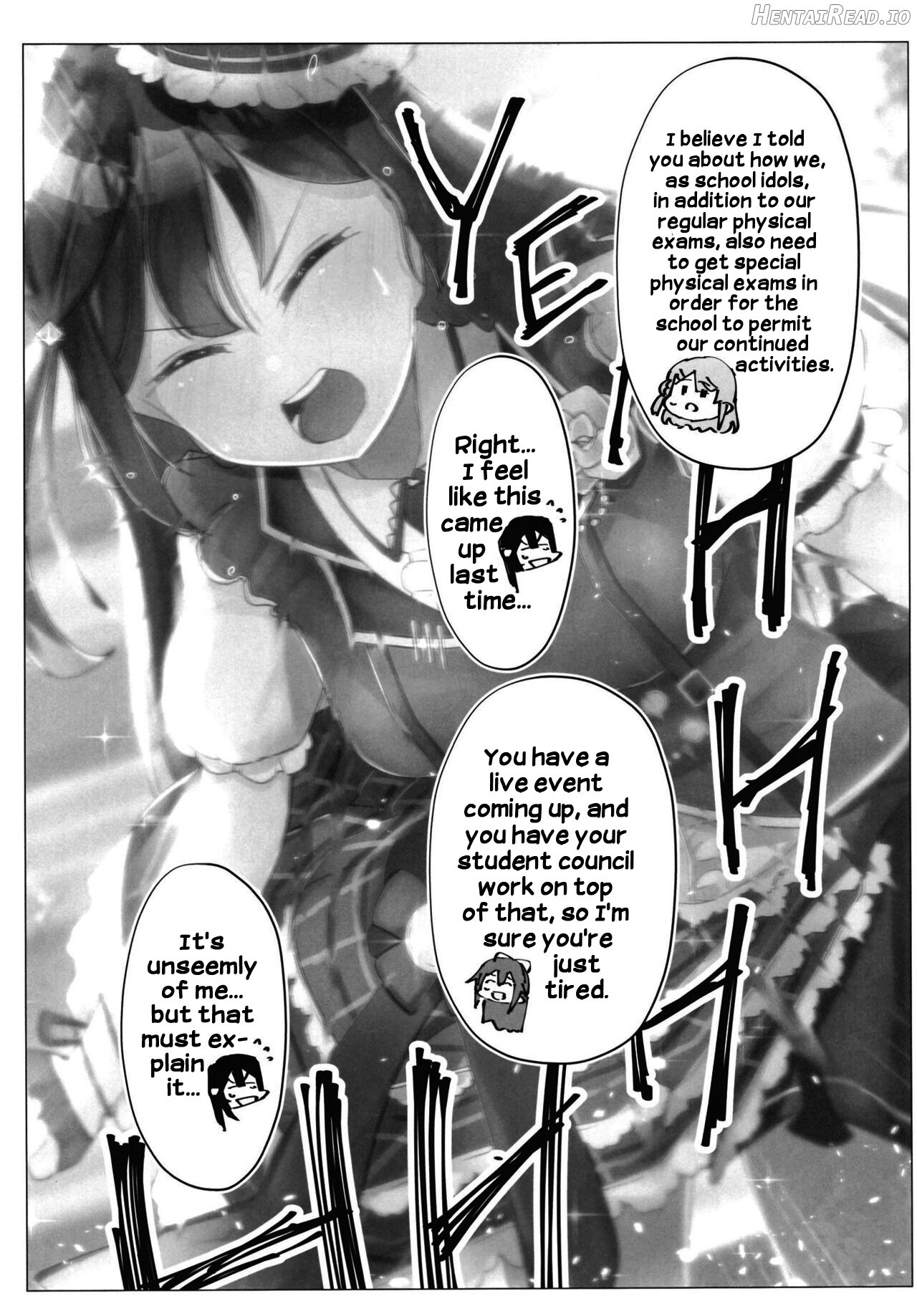 School Idol no Tokubetsu Shintai Sokutei AZUNA Chapter 1 - page 4