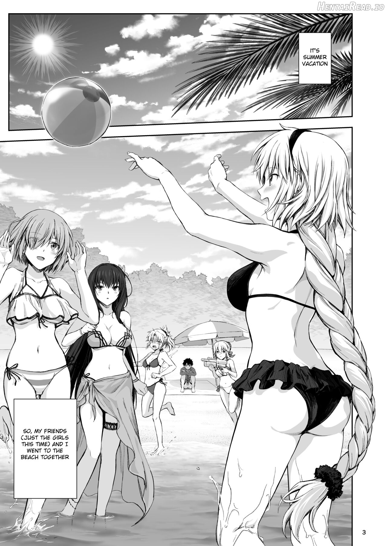 Jeanne to Natsu no Umi - Decensored Chapter 1 - page 2