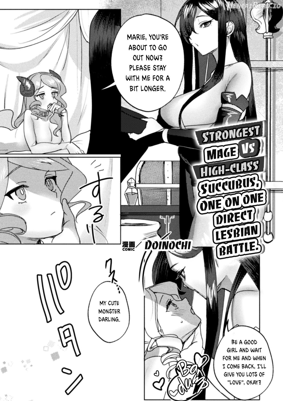 Strongest Mage VS Highclass Succubus, One on One Direct Lesbian Battle Chapter 1 - page 1