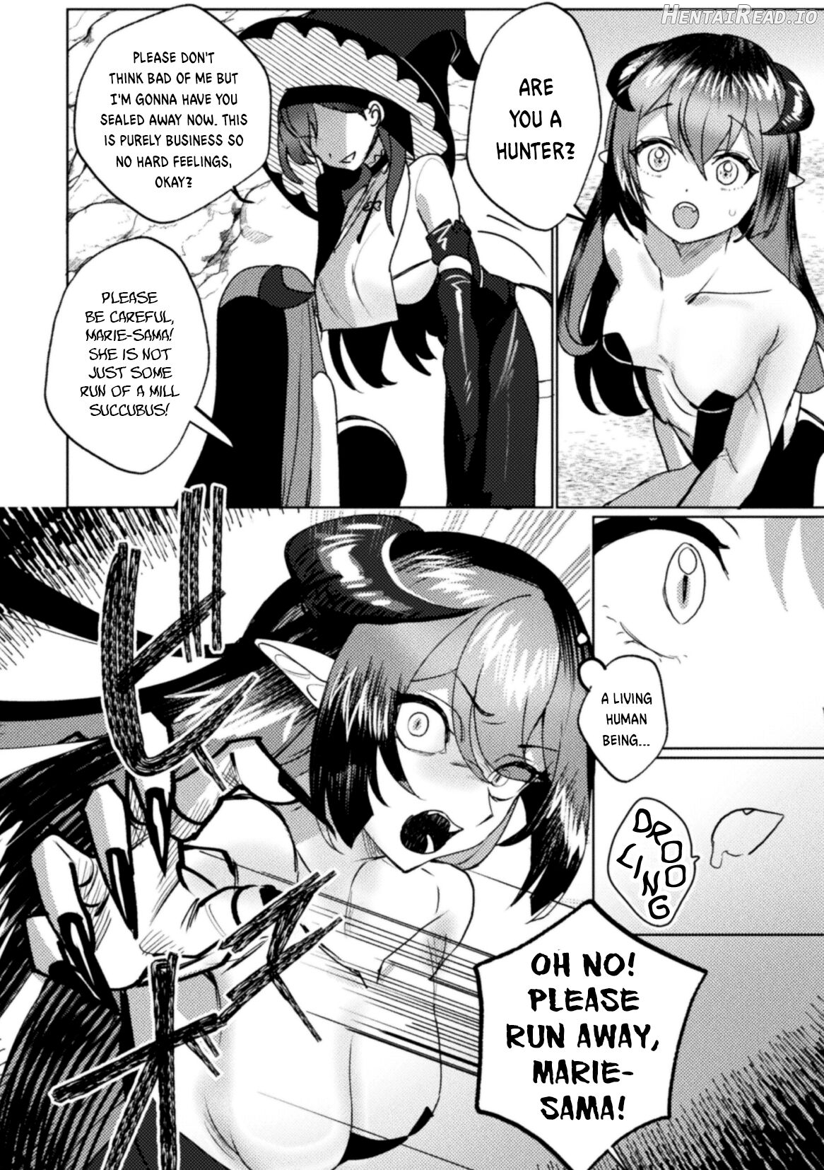 Strongest Mage VS Highclass Succubus, One on One Direct Lesbian Battle Chapter 1 - page 4