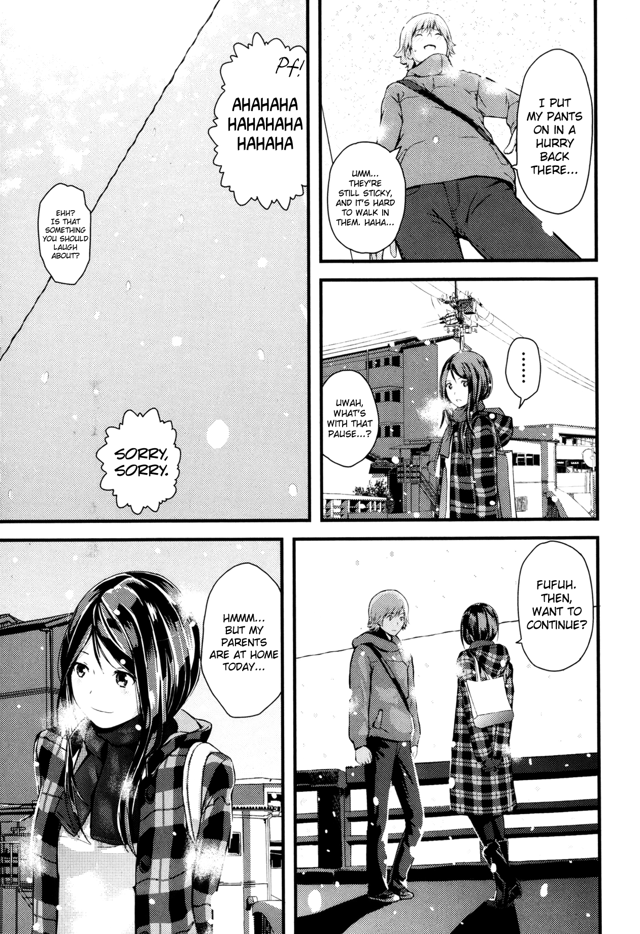 Mirai no Kaisoushinagara Suihei ni Ochiteyuku Chapter 5 - page 13