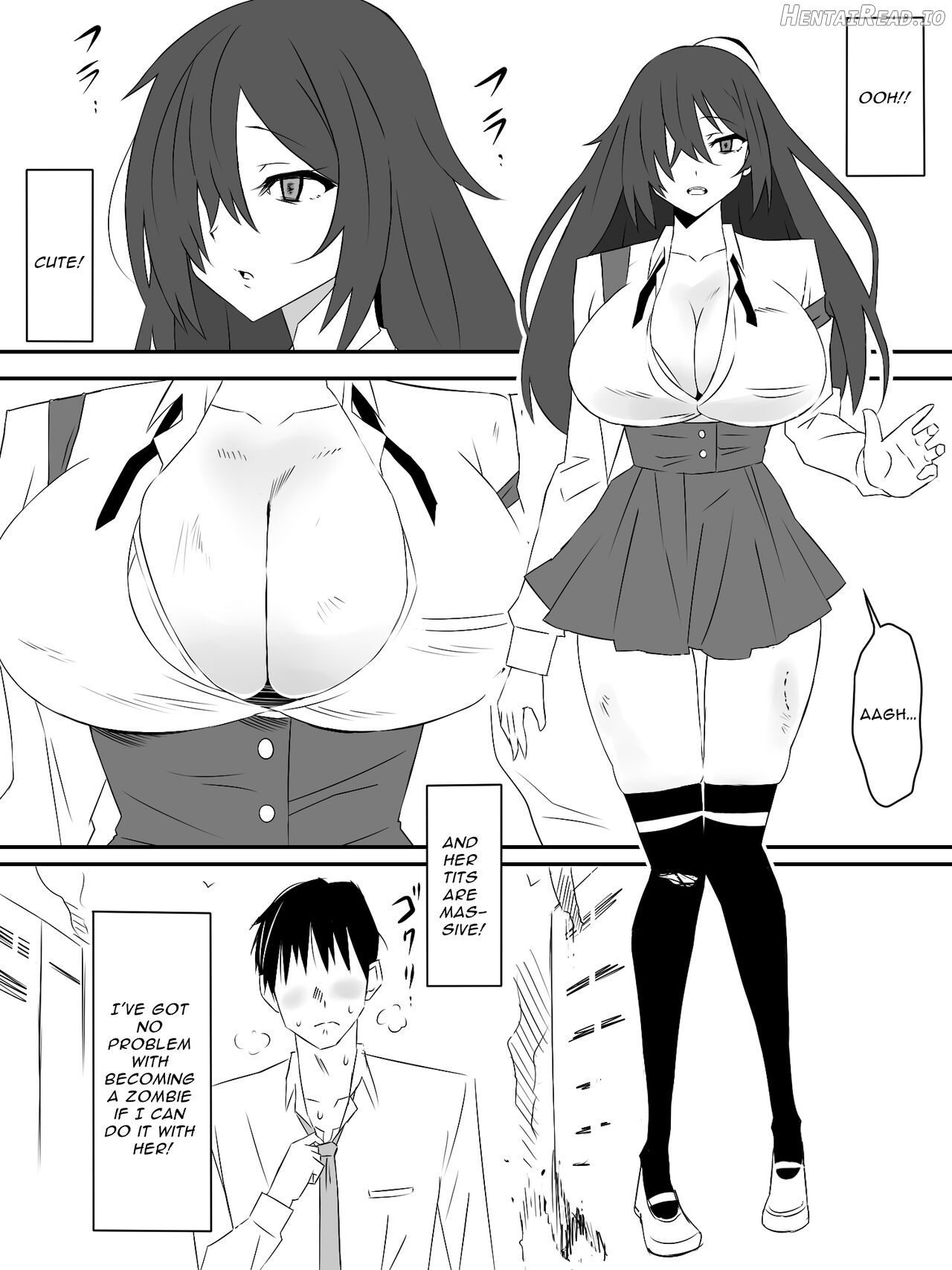 Zombie Harem Life ~Antibogi no Ore to Bakunyuu Zombie~ Chapter 1 - page 5