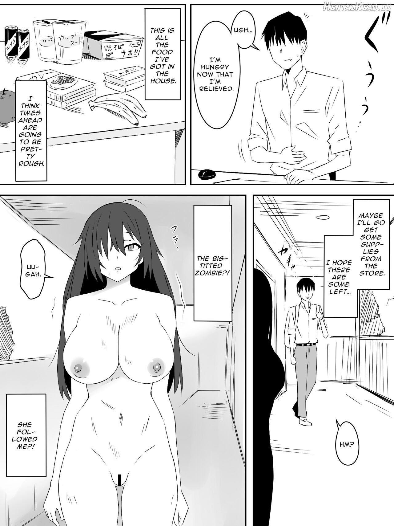 Zombie Harem Life ~Antibogi no Ore to Bakunyuu Zombie~ Chapter 1 - page 13