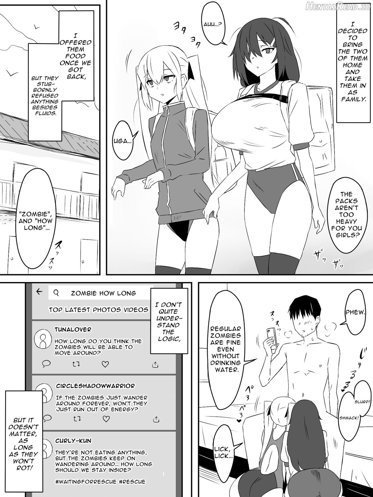 Zombie Harem Life ~Antibogi no Ore to Bakunyuu Zombie~ Chapter 1 - page 37