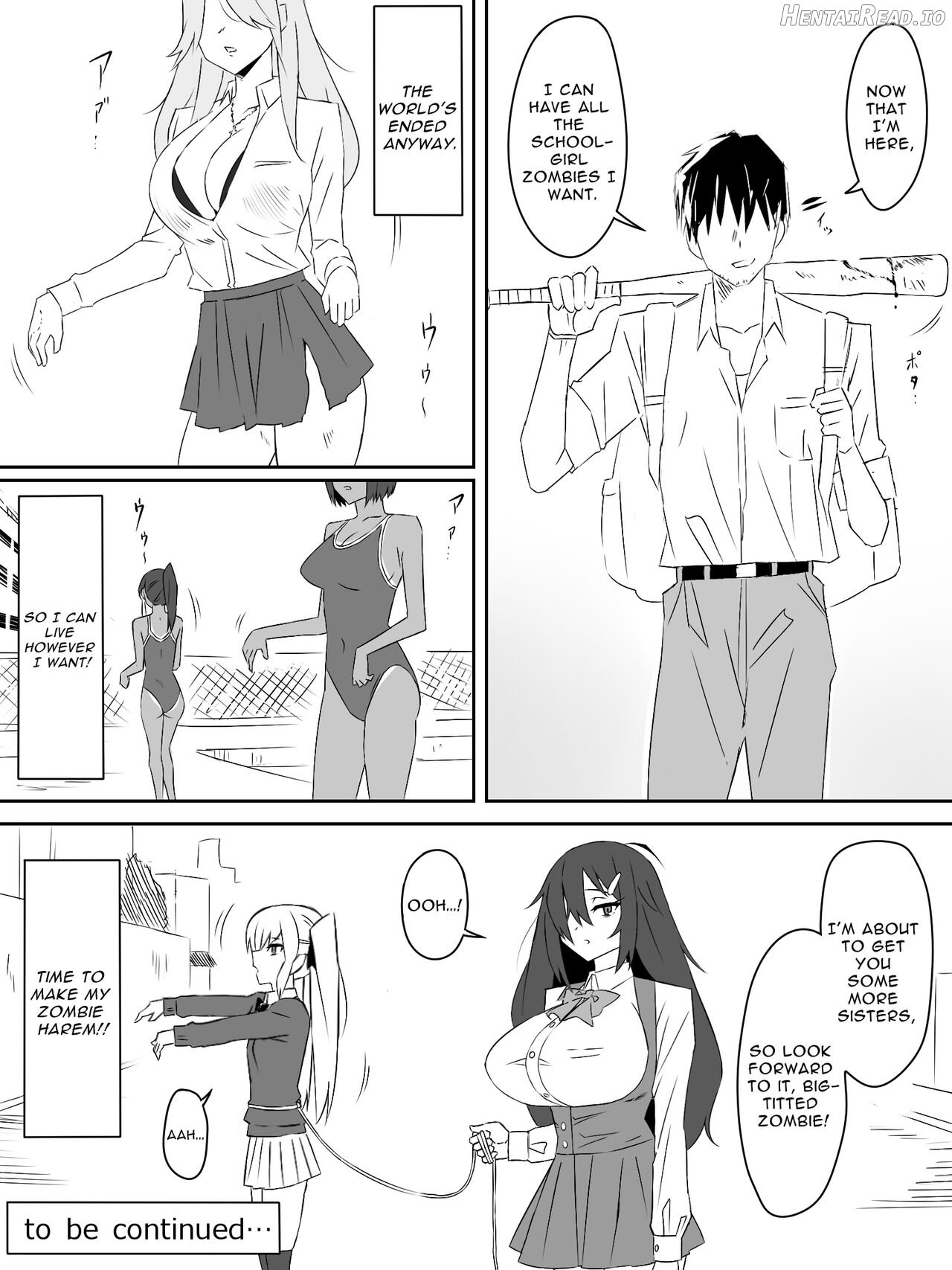 Zombie Harem Life ~Antibogi no Ore to Bakunyuu Zombie~ Chapter 1 - page 39