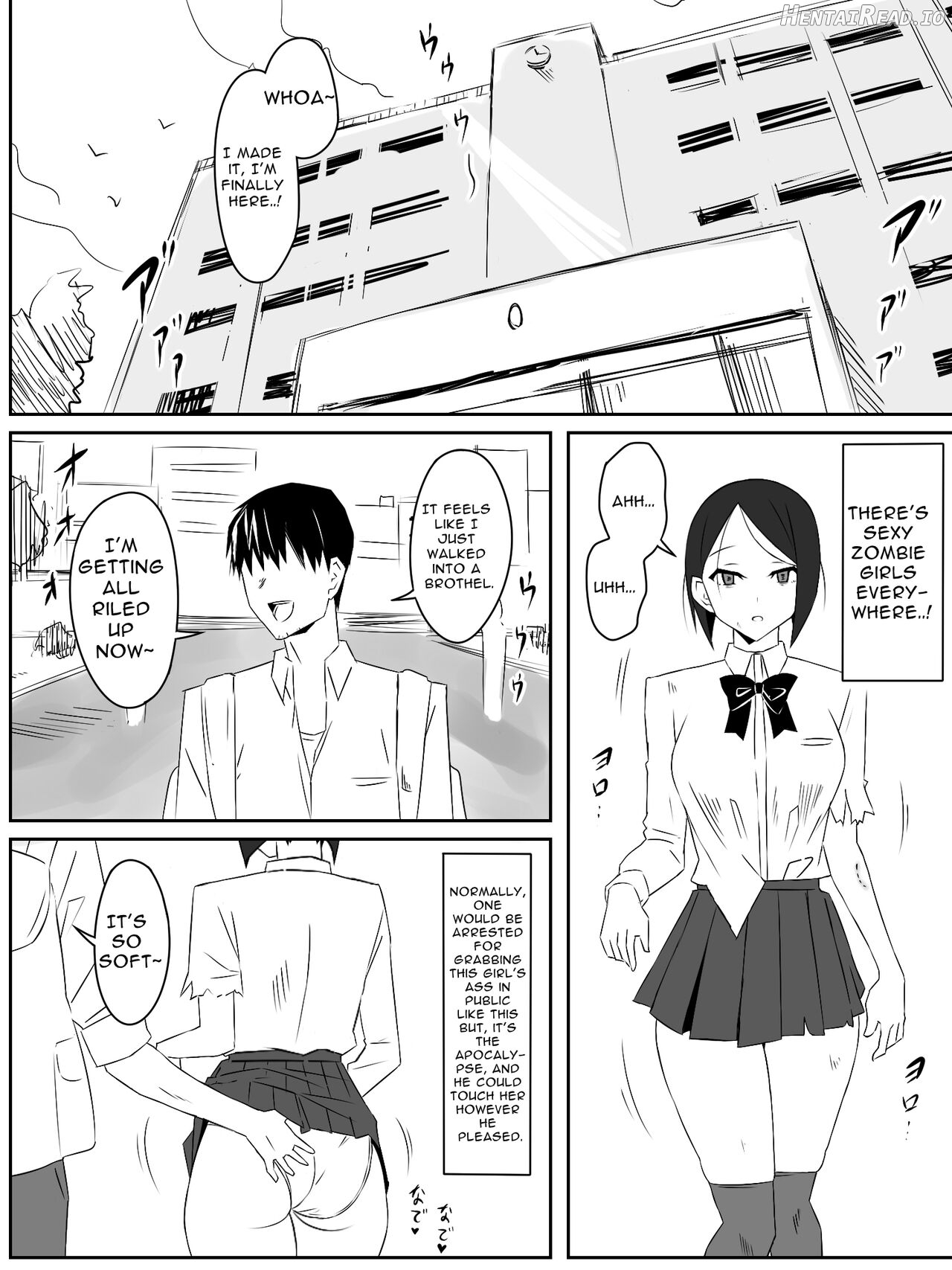 Zombie Harem Life ~Antibogi no Ore to Bakunyuu Zombie~ Chapter 2 - page 5