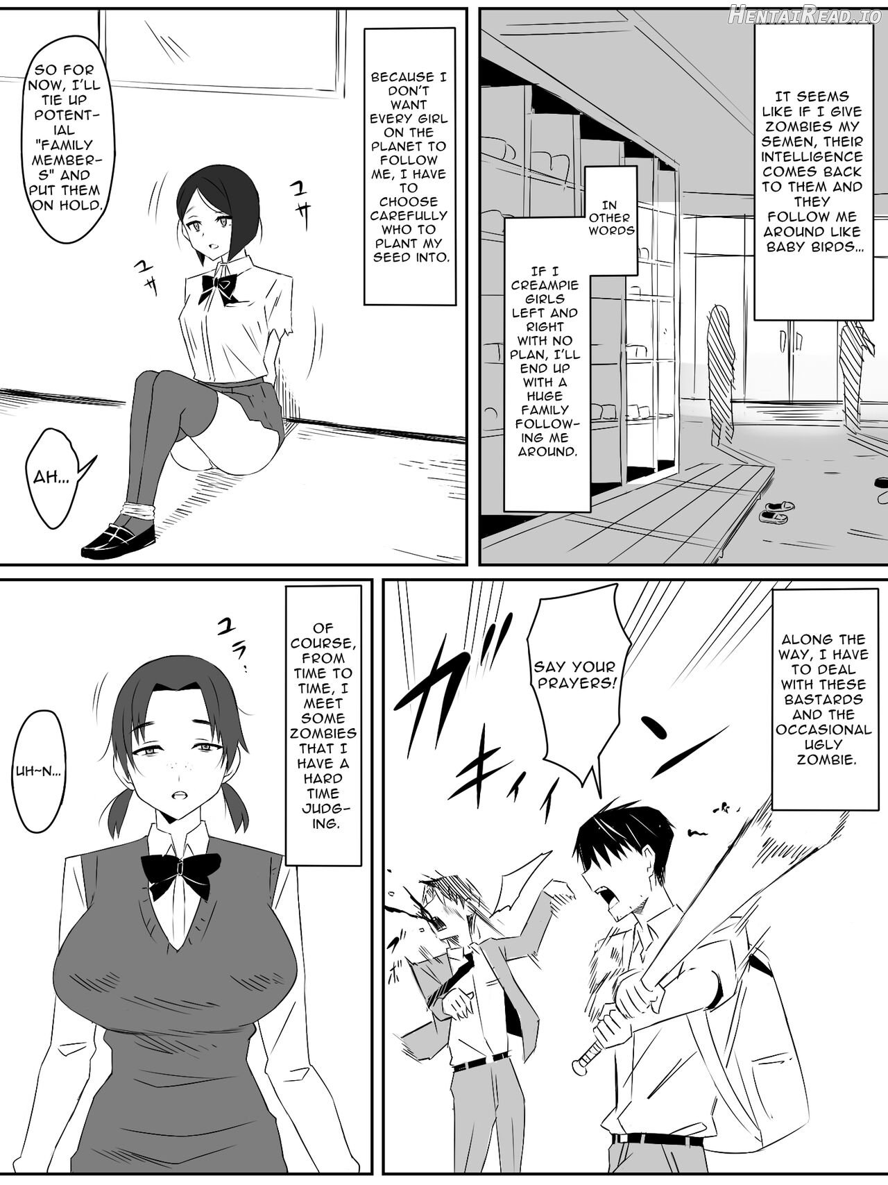 Zombie Harem Life ~Antibogi no Ore to Bakunyuu Zombie~ Chapter 2 - page 7