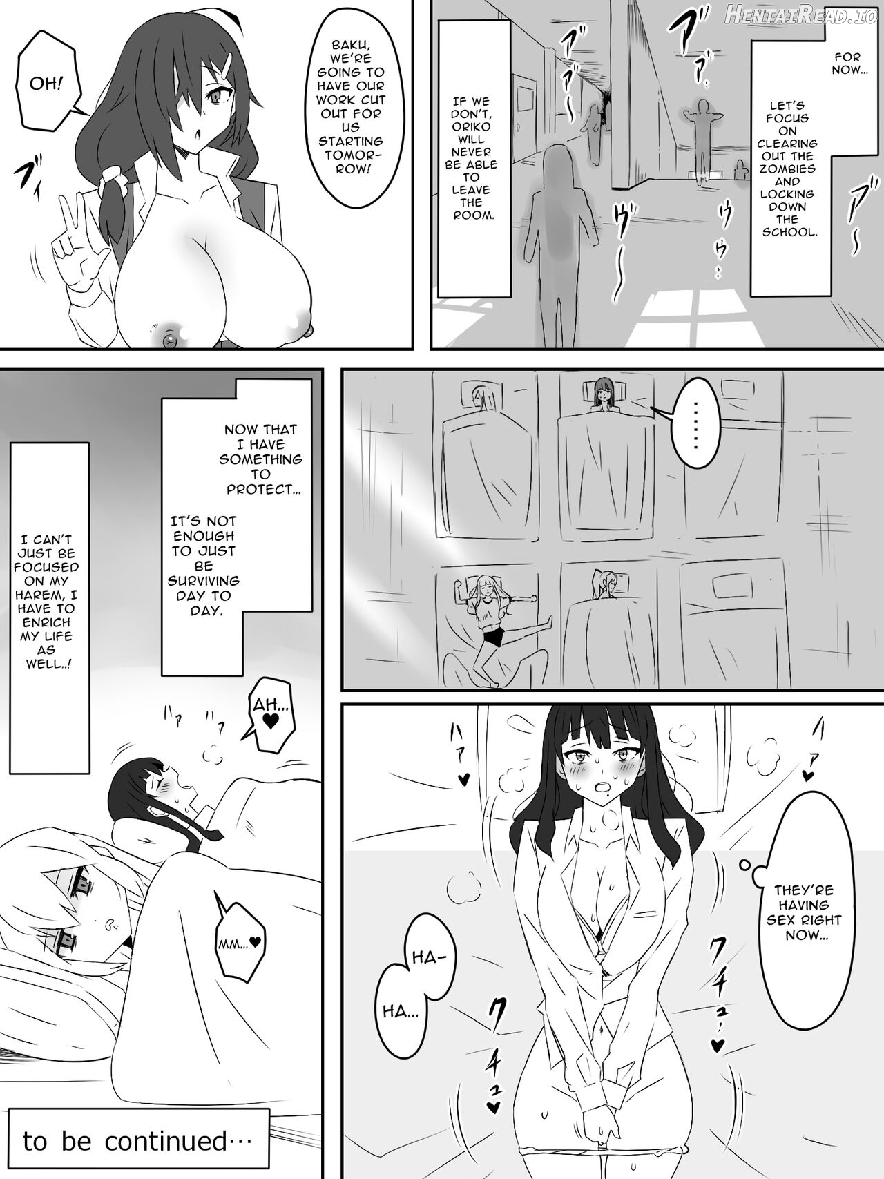 Zombie Harem Life ~Antibogi no Ore to Bakunyuu Zombie~ Chapter 2 - page 45