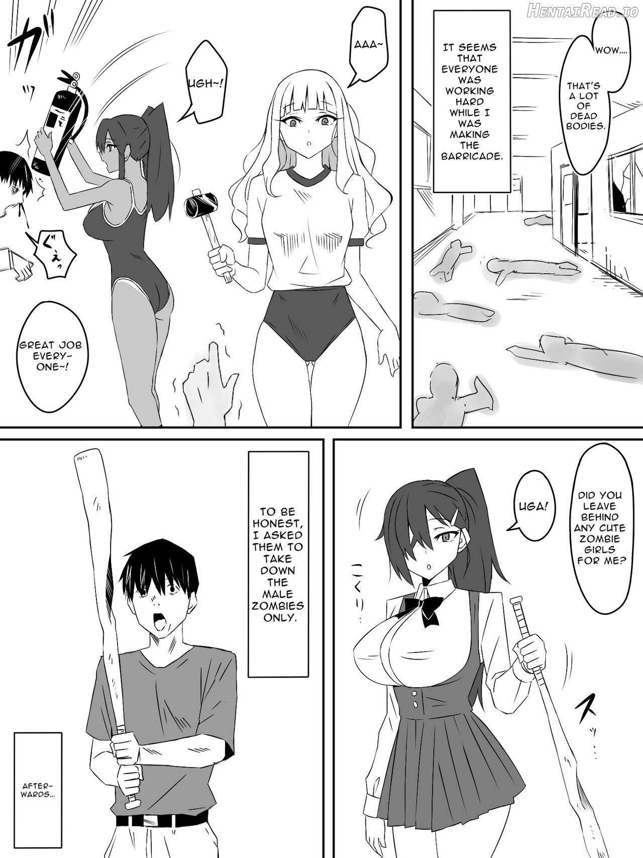 Zombie Harem Life ~Antibogi no Ore to Bakunyuu Zombie~ Chapter 3 - page 9