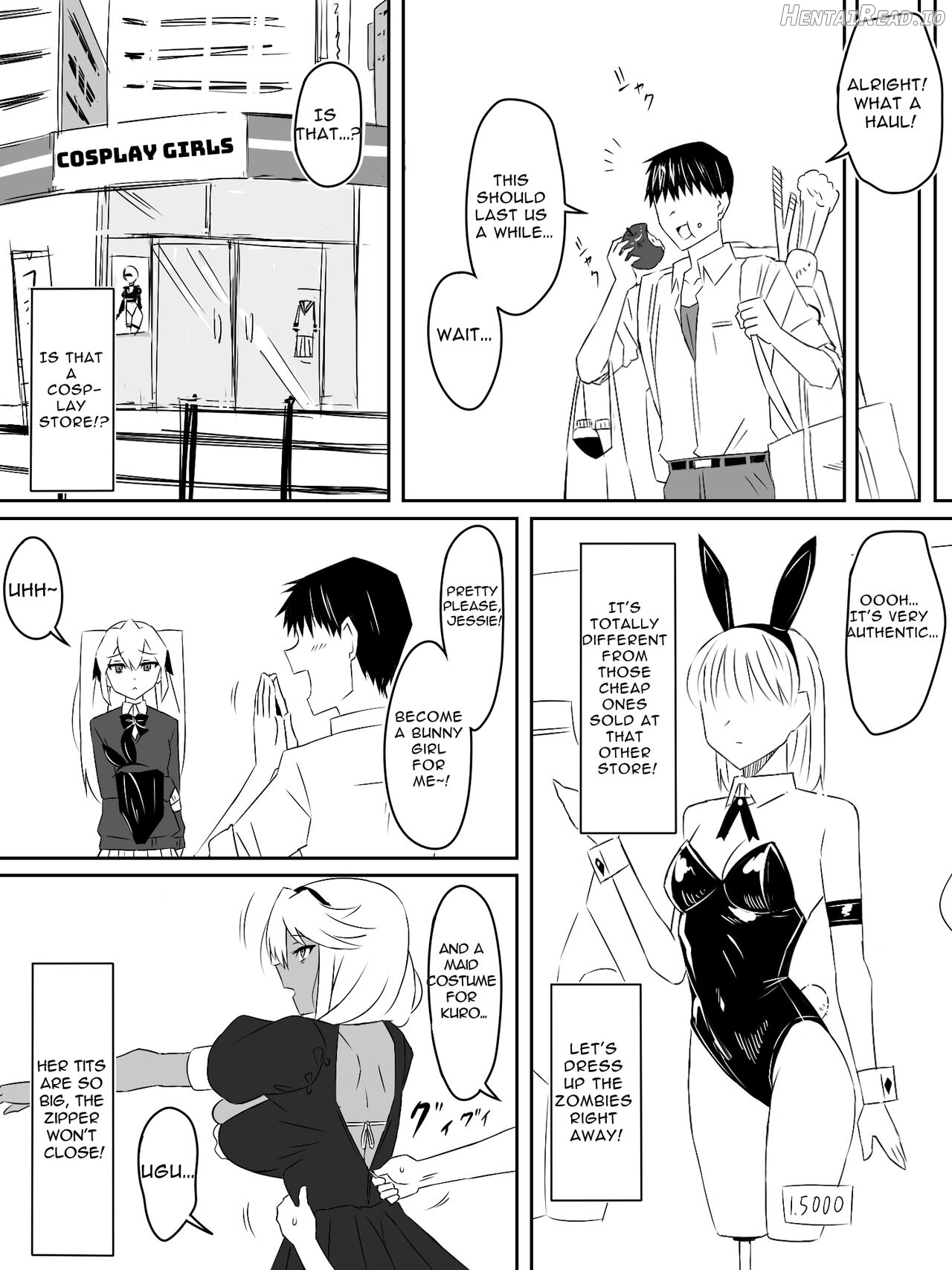 Zombie Harem Life ~Antibogi no Ore to Bakunyuu Zombie~ Chapter 3 - page 25