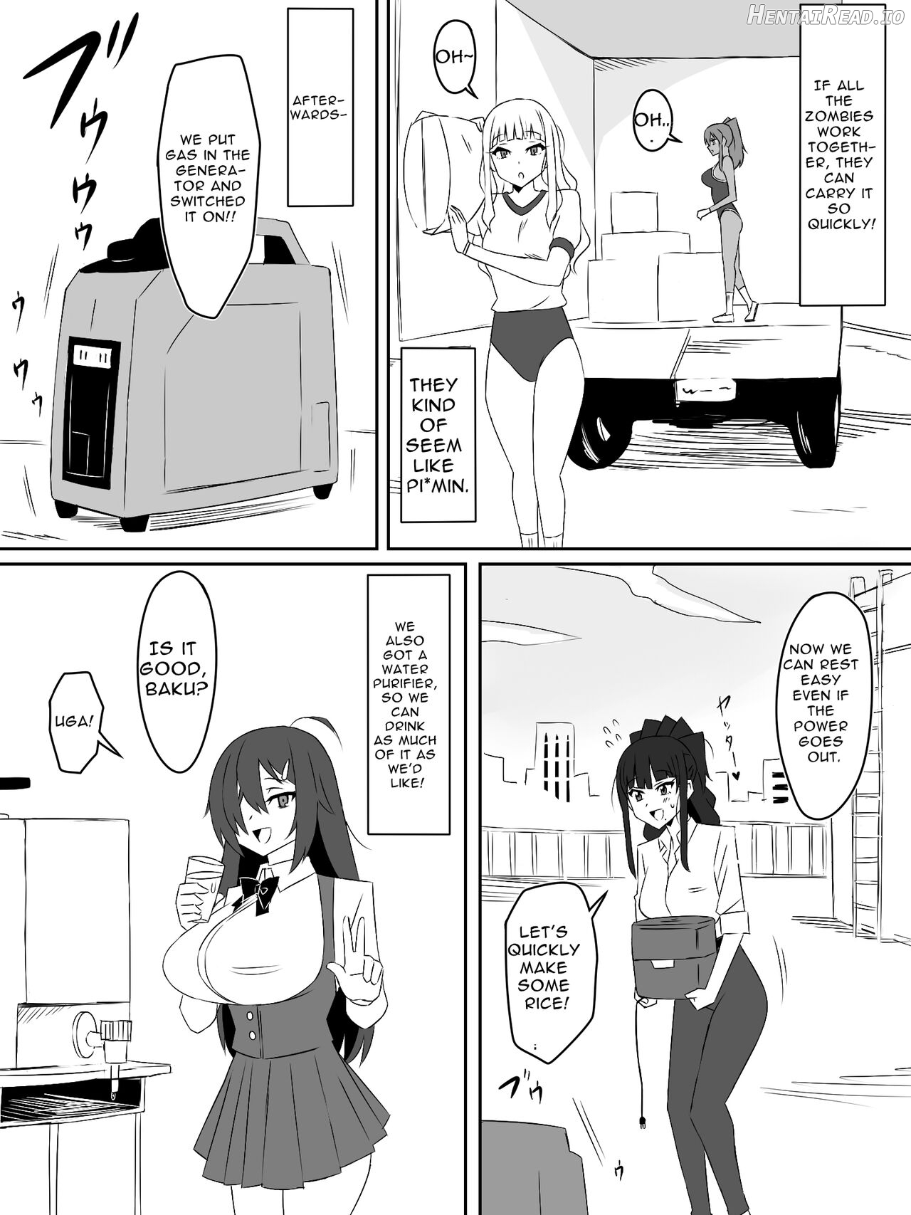 Zombie Harem Life ~Antibogi no Ore to Bakunyuu Zombie~ Chapter 3 - page 33