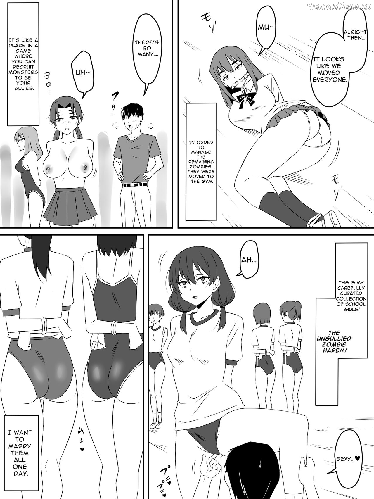 Zombie Harem Life ~Antibogi no Ore to Bakunyuu Zombie~ Chapter 3 - page 37