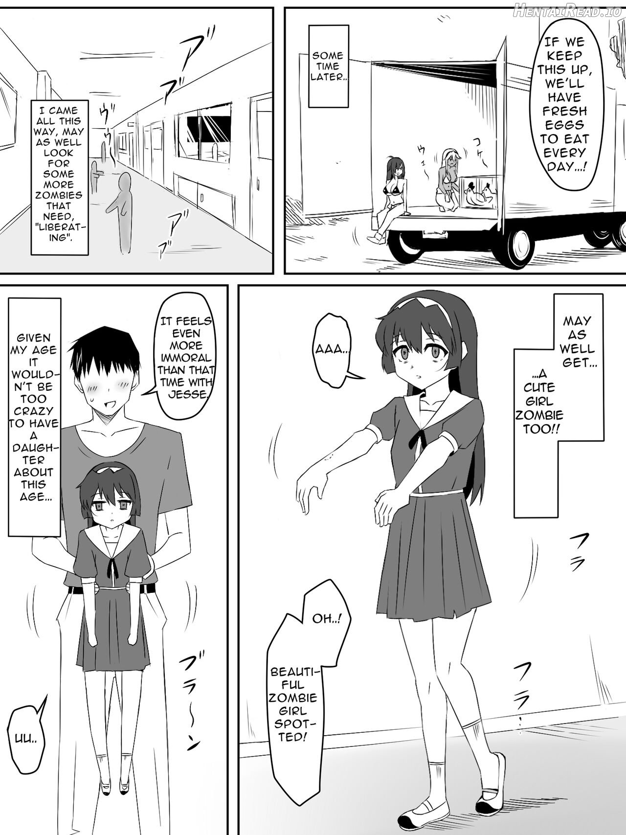 Zombie Harem Life ~Antibogi no Ore to Bakunyuu Zombie~ Chapter 4 - page 6