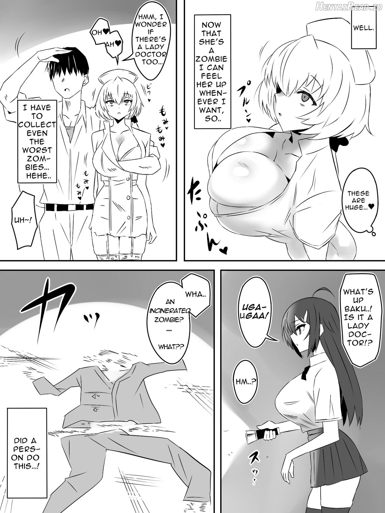 Zombie Harem Life ~Antibogi no Ore to Bakunyuu Zombie~ Chapter 4 - page 33