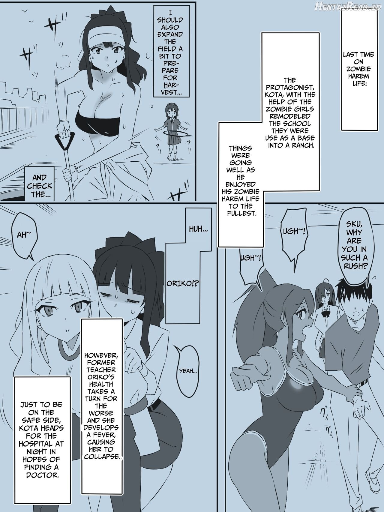 Zombie Harem Life ~Antibogi no Ore to Bakunyuu Zombie~ Chapter 5 - page 2