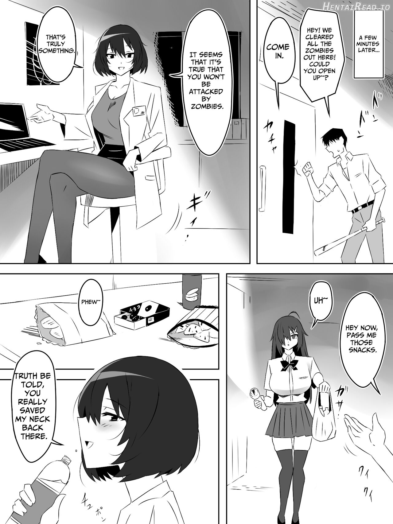 Zombie Harem Life ~Antibogi no Ore to Bakunyuu Zombie~ Chapter 5 - page 9