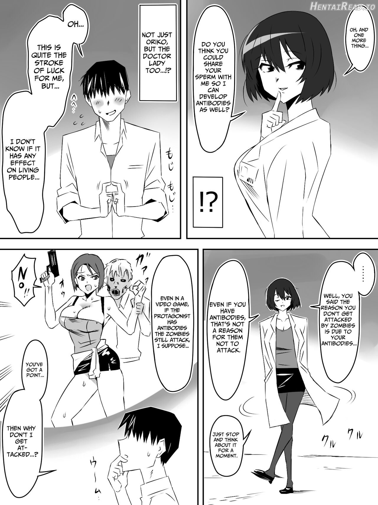 Zombie Harem Life ~Antibogi no Ore to Bakunyuu Zombie~ Chapter 5 - page 12