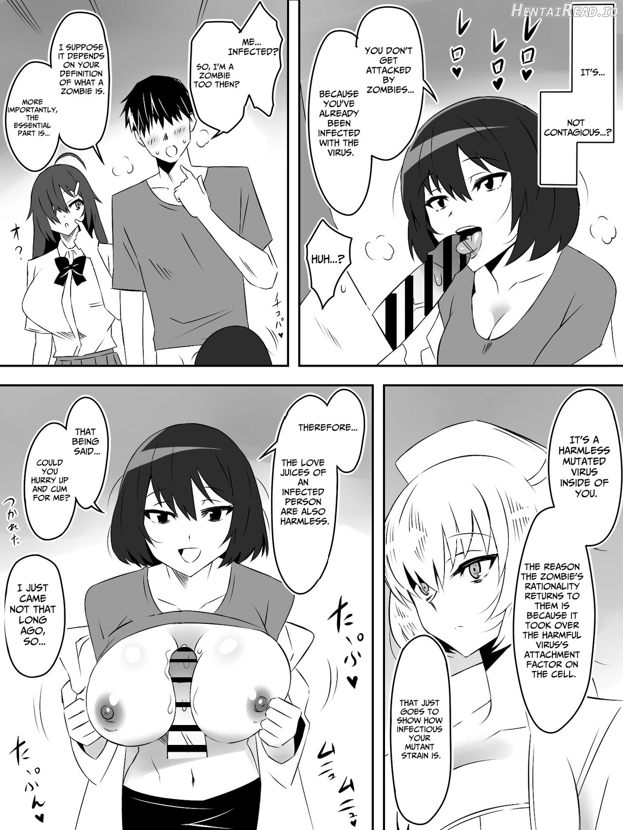 Zombie Harem Life ~Antibogi no Ore to Bakunyuu Zombie~ Chapter 5 - page 14