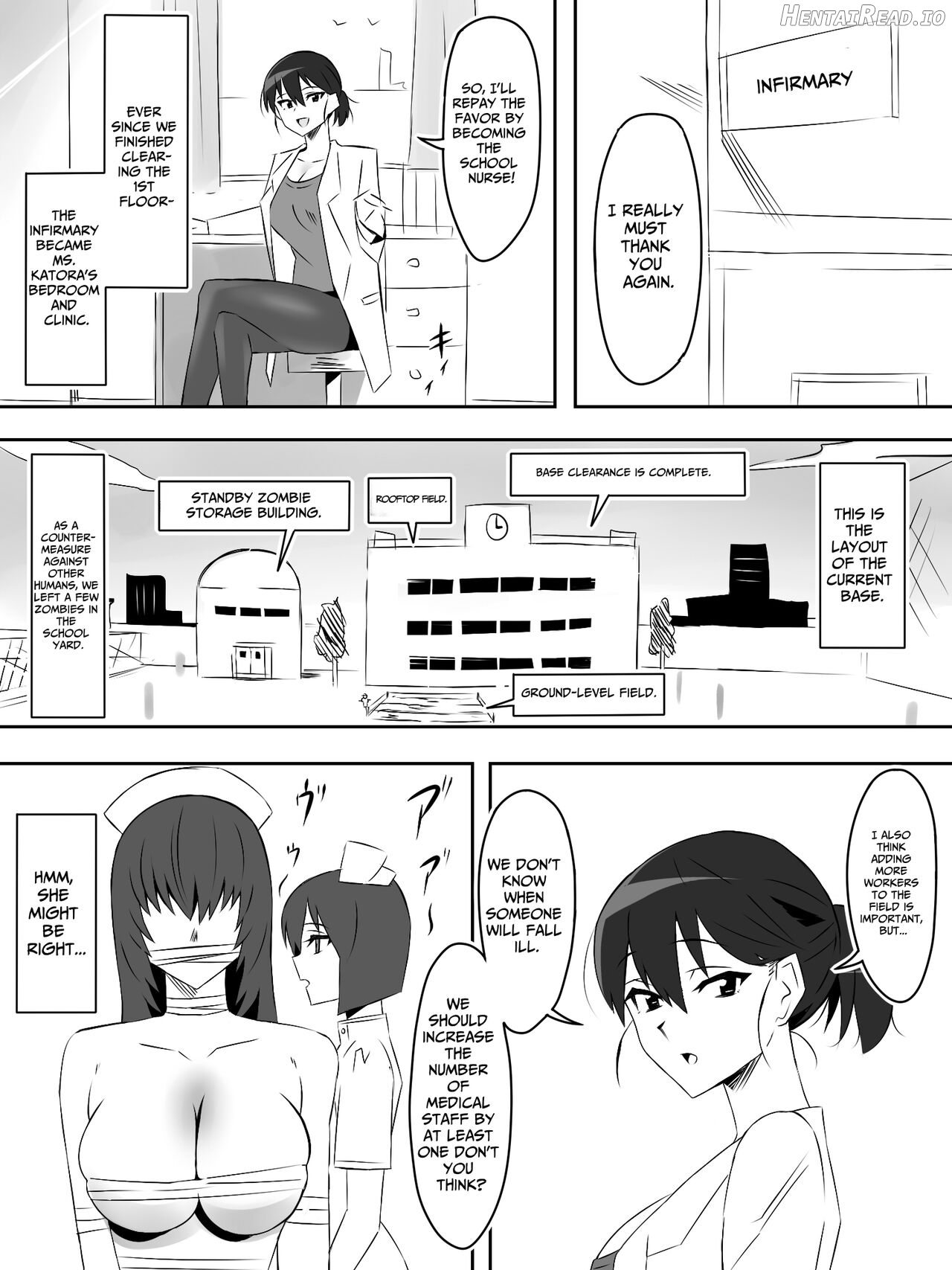 Zombie Harem Life ~Antibogi no Ore to Bakunyuu Zombie~ Chapter 5 - page 34