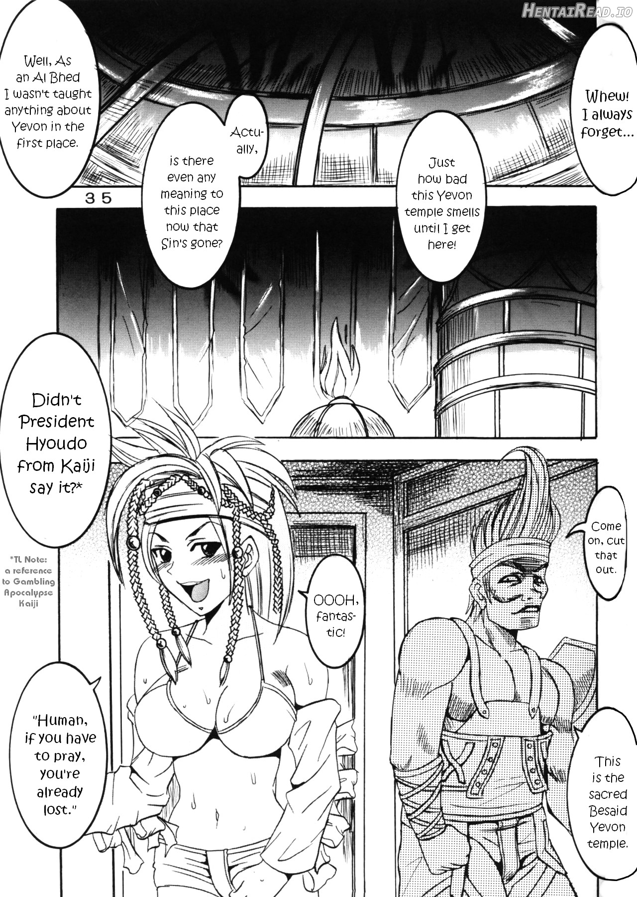 Yuna A La Mode Chapter 5 - page 34