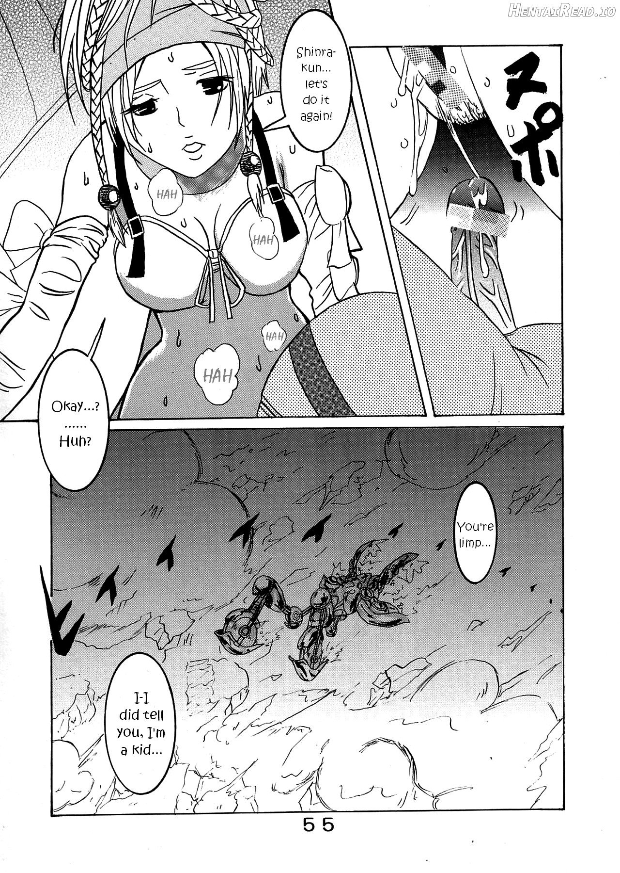 Yuna A La Mode Chapter 7 - page 56