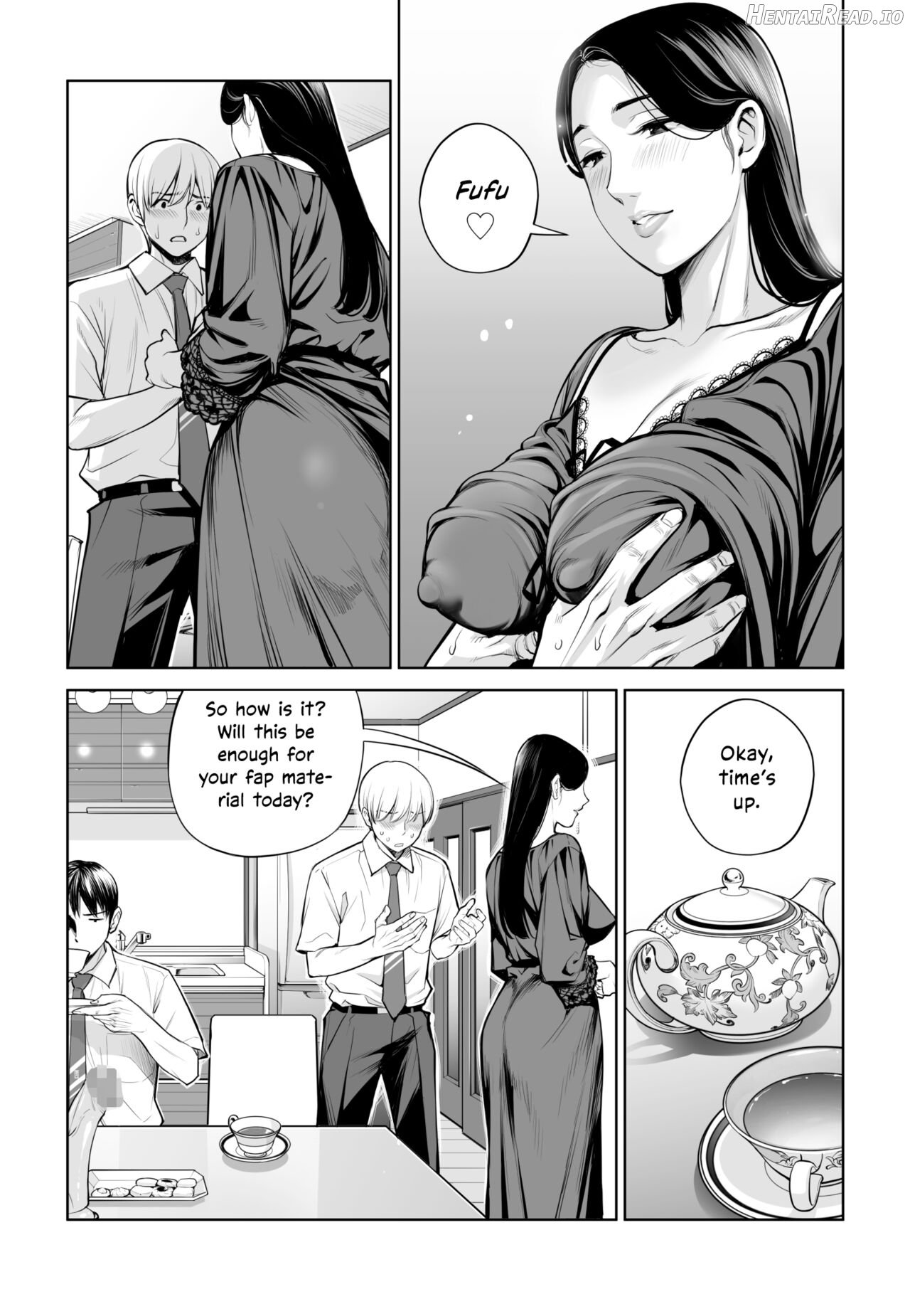 Kurokami Onna no Fudeoroshi ~Himitsu no Heya de Nakadashi Sasete Ageru wa~ Chapter 1 - page 33