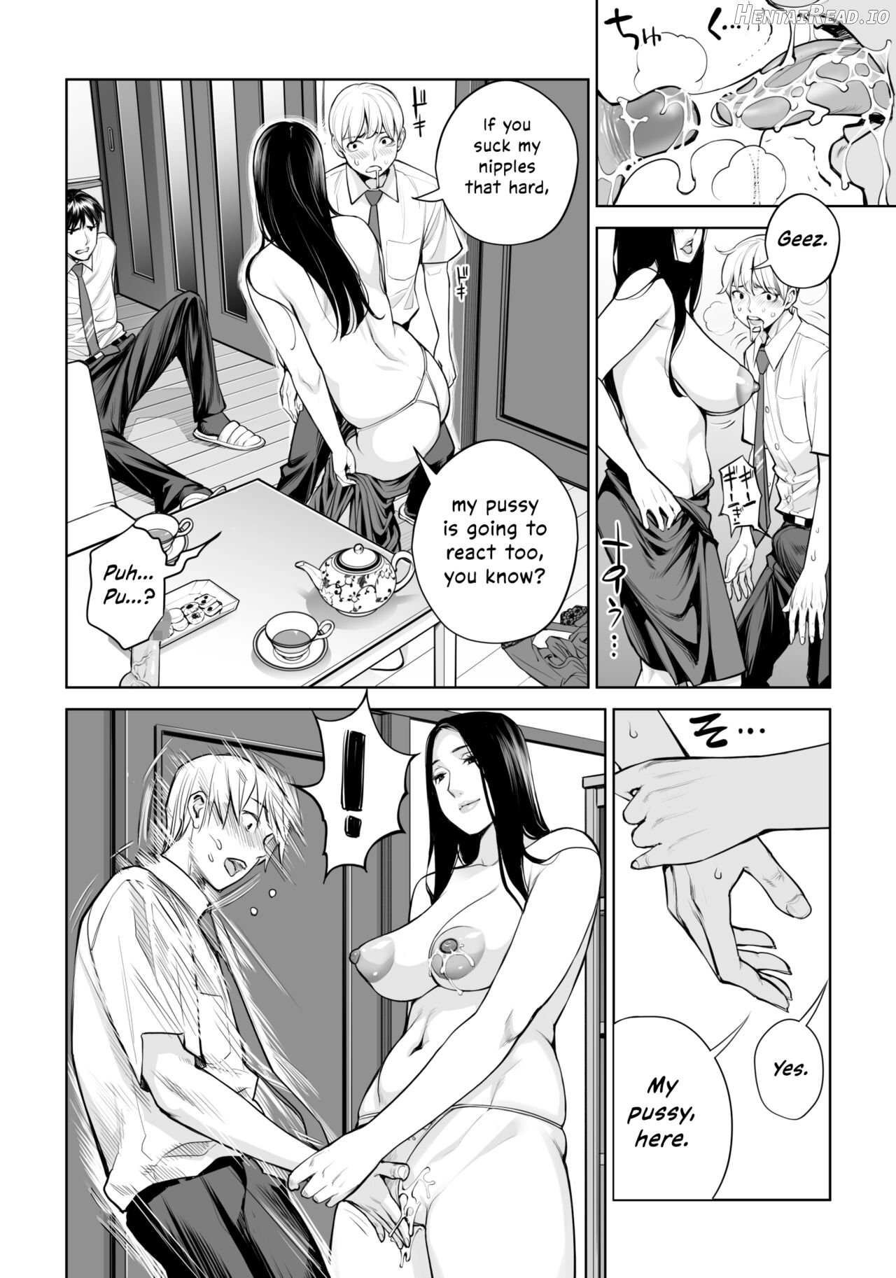 Kurokami Onna no Fudeoroshi ~Himitsu no Heya de Nakadashi Sasete Ageru wa~ Chapter 1 - page 42