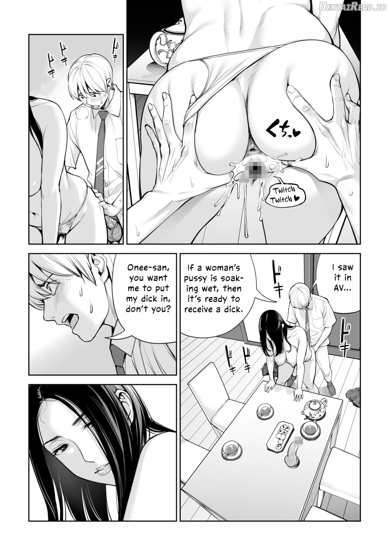 Kurokami Onna no Fudeoroshi ~Himitsu no Heya de Nakadashi Sasete Ageru wa~ Chapter 1 - page 47