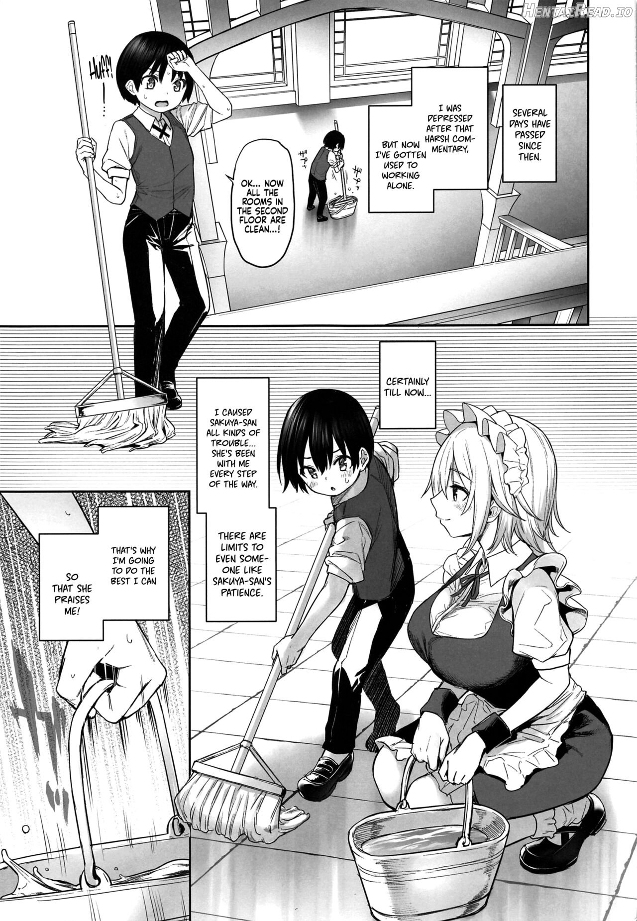 ANMITSU TOUHOU THE AFTER Vol. 3 Shasei Kanri shite Kudasai Sakuya-san! + - Decensored Chapter 4 - page 4