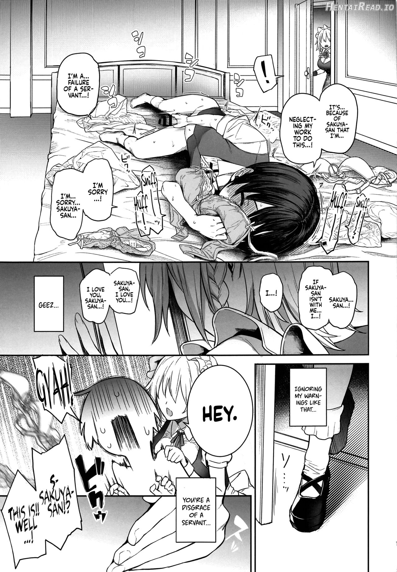 ANMITSU TOUHOU THE AFTER Vol. 3 Shasei Kanri shite Kudasai Sakuya-san! + - Decensored Chapter 4 - page 10