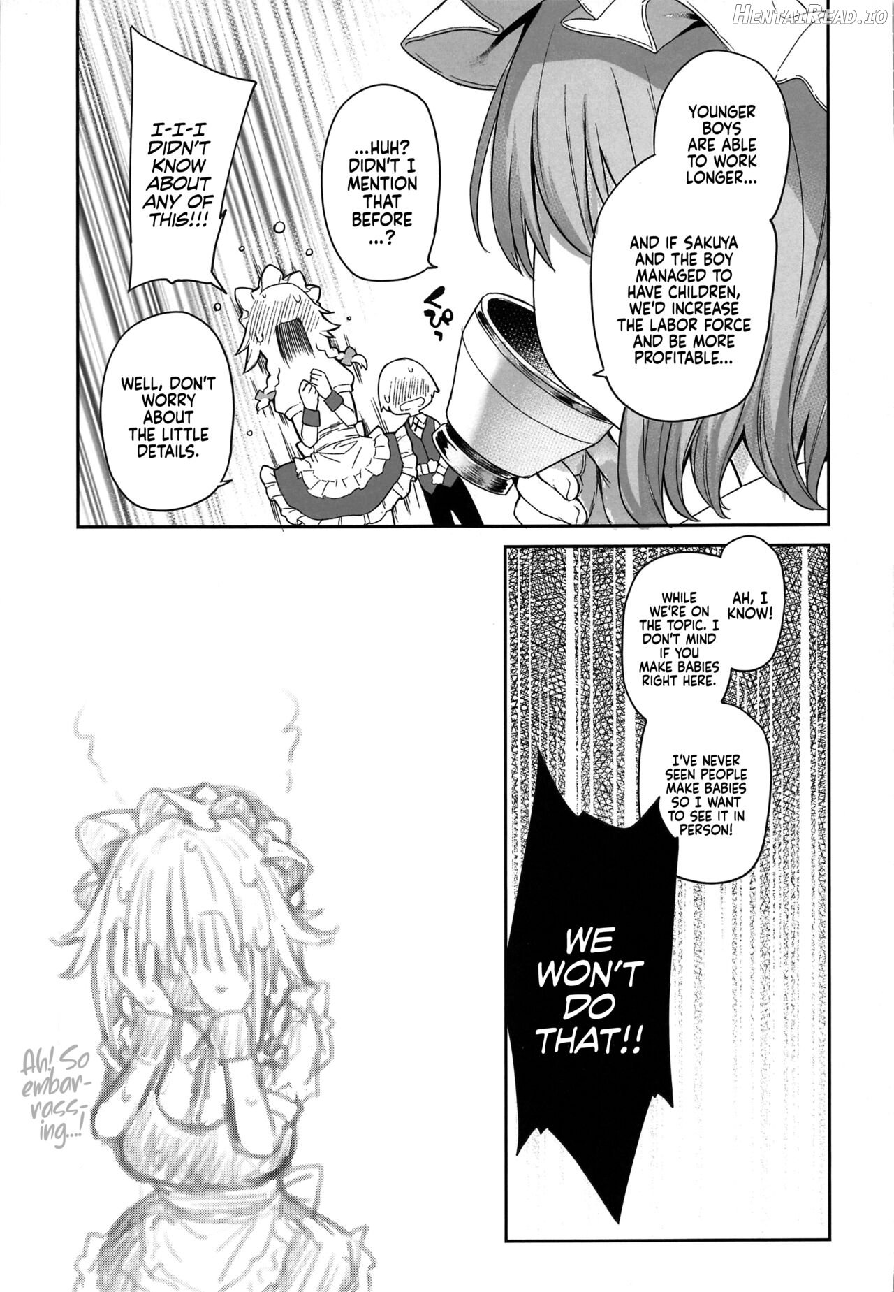 ANMITSU TOUHOU THE AFTER Vol. 3 Shasei Kanri shite Kudasai Sakuya-san! + - Decensored Chapter 4 - page 20