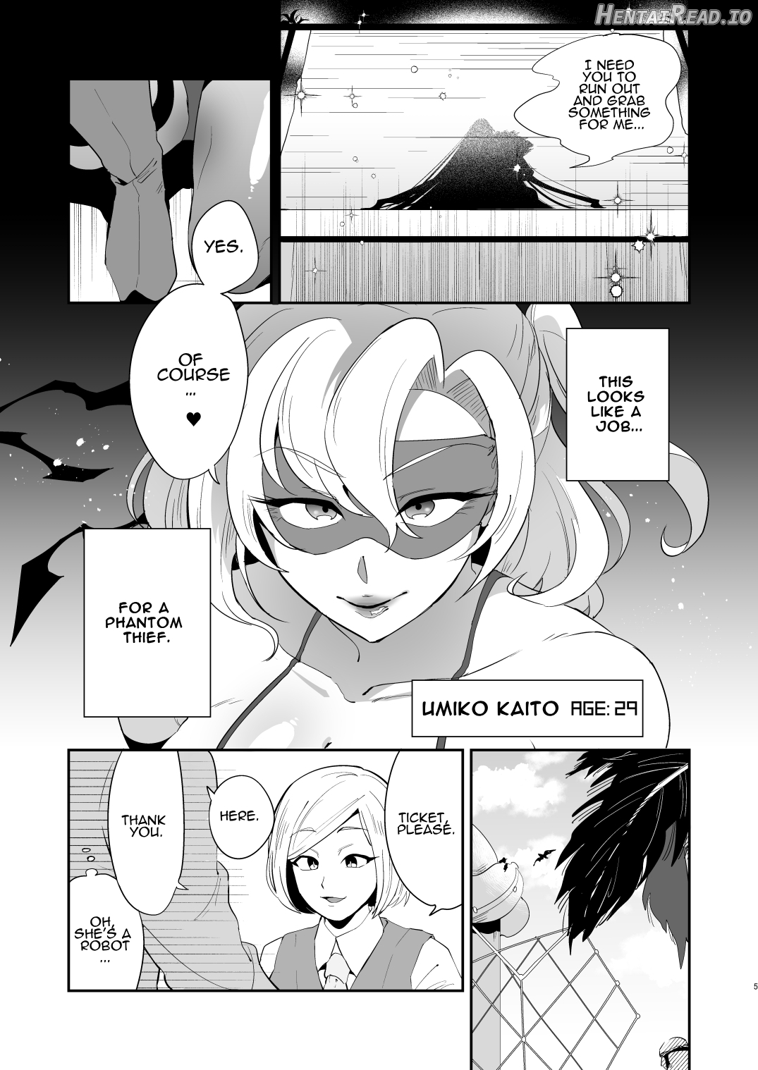 Ponkotsu Oho Goe Kaitou no Karei naru Ingi Chapter 1 - page 4