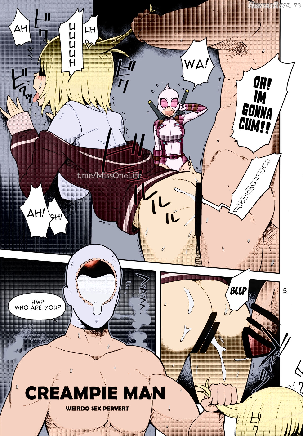 Gwenpool Ecchi na Sekai ni Ojama Shima~su - Colorized Chapter 1 - page 4