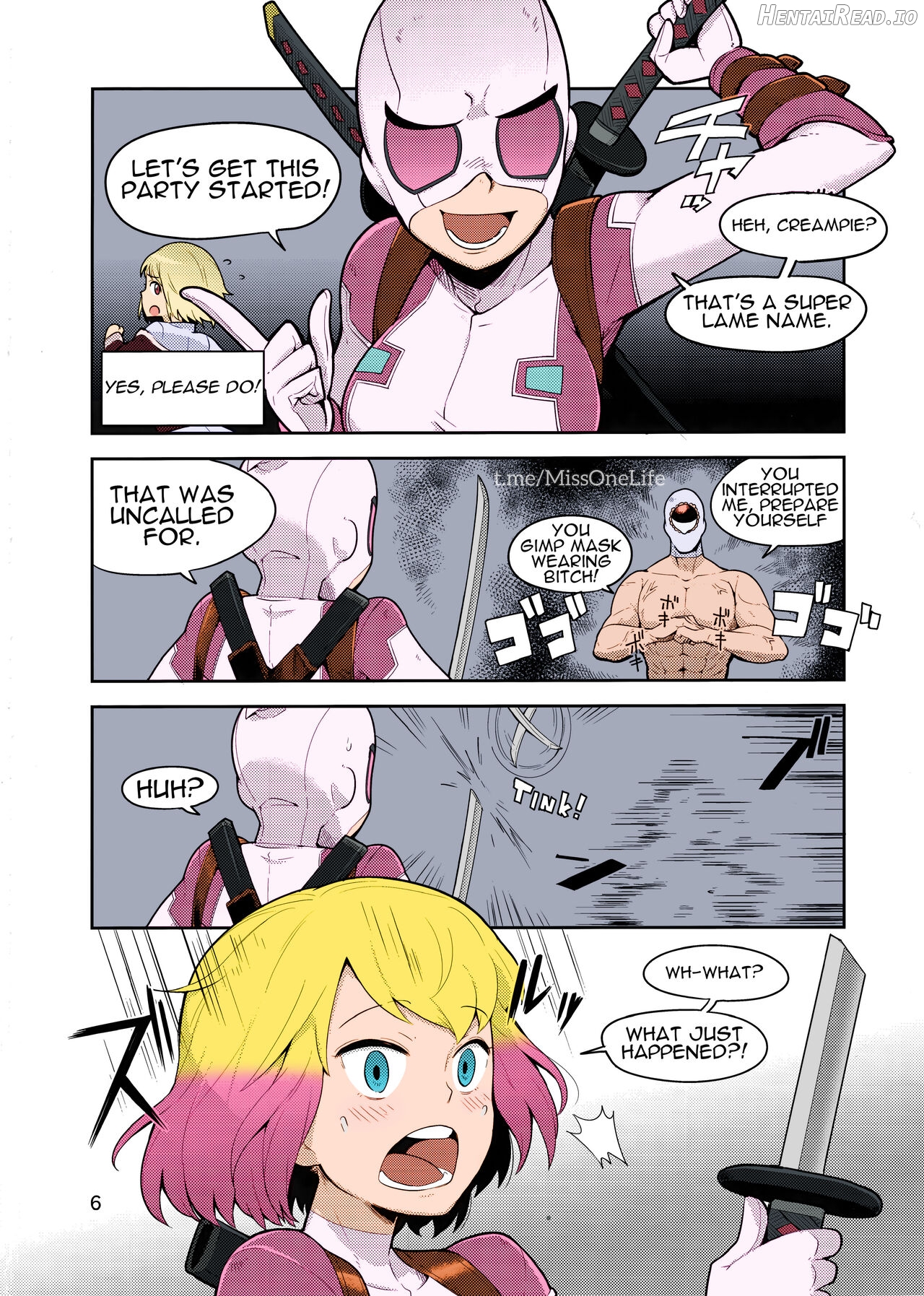 Gwenpool Ecchi na Sekai ni Ojama Shima~su - Colorized Chapter 1 - page 5