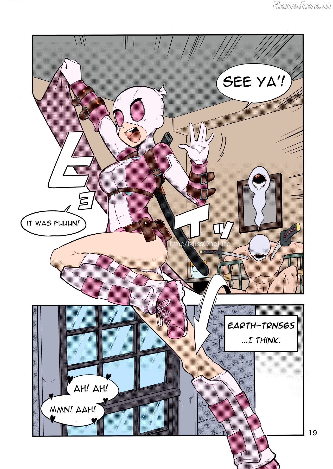 Gwenpool Ecchi na Sekai ni Ojama Shima~su - Colorized Chapter 1 - page 18