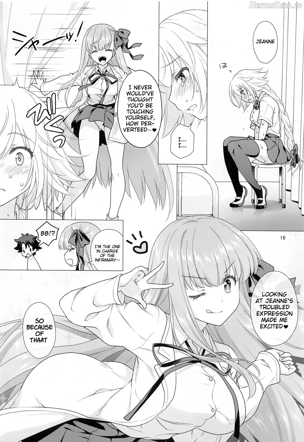 CHALDEA GIRLS COLLECTION Jeanne & Marie Motto Seifuku H Shimakuru Hon Chapter 1 - page 15