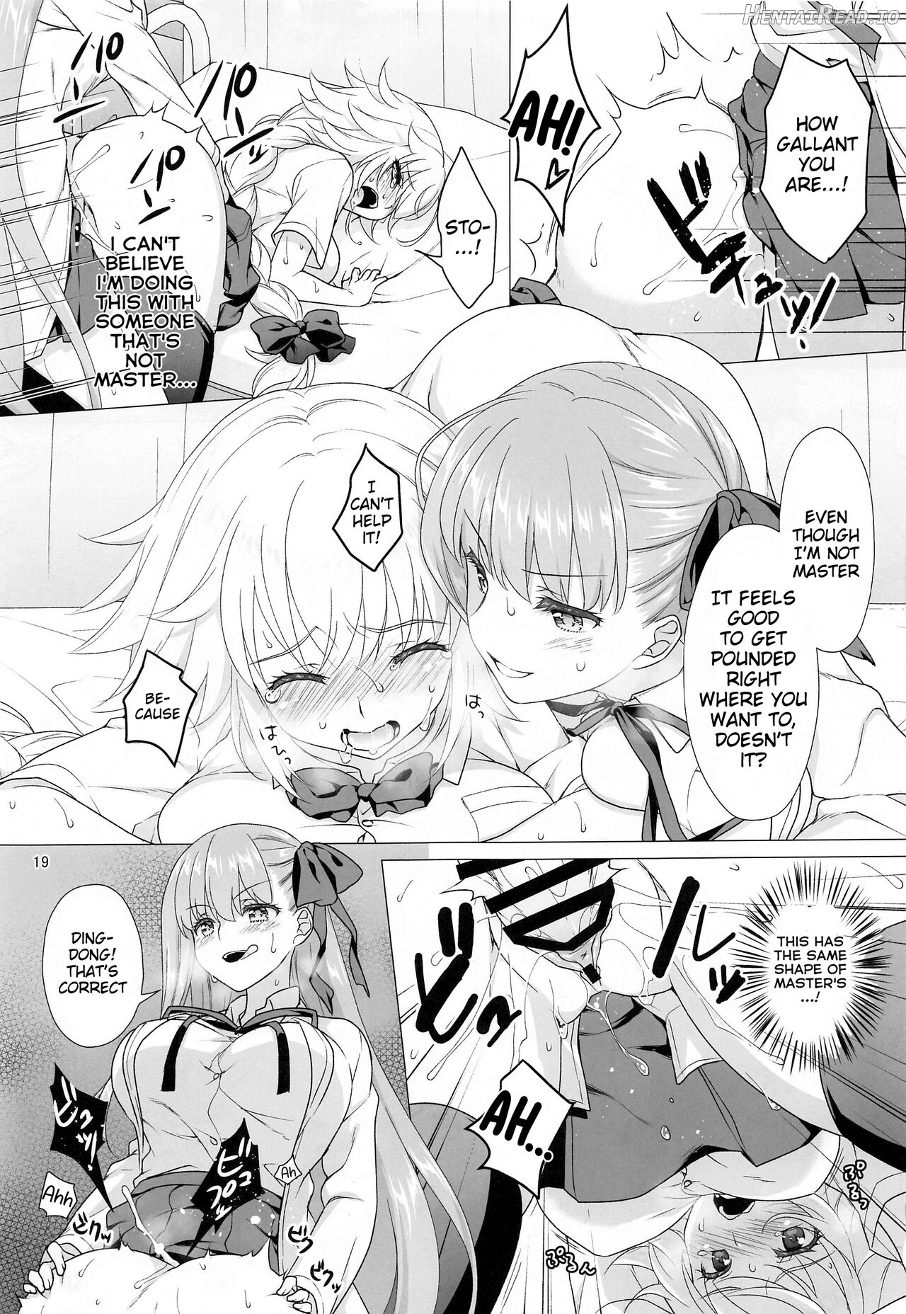 CHALDEA GIRLS COLLECTION Jeanne & Marie Motto Seifuku H Shimakuru Hon Chapter 1 - page 18