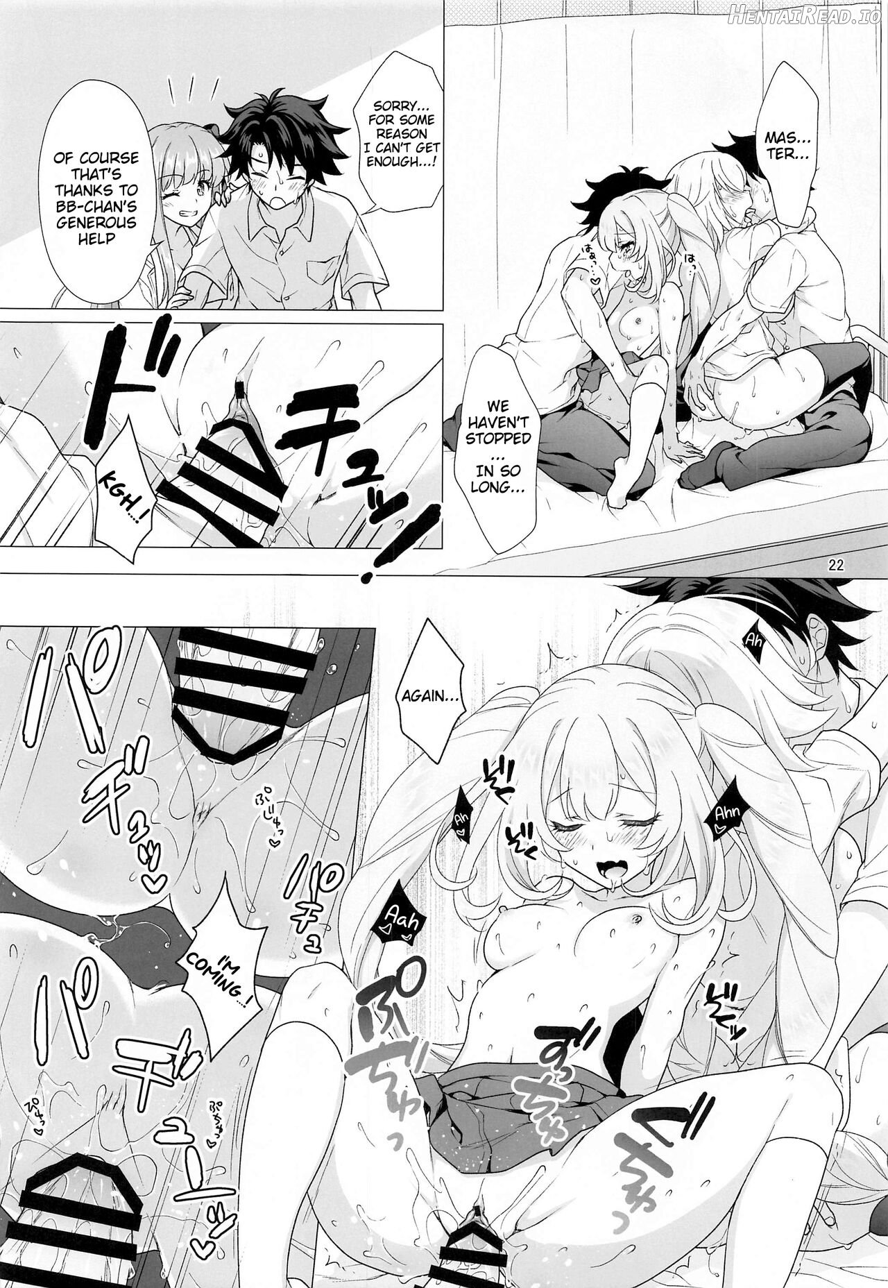 CHALDEA GIRLS COLLECTION Jeanne & Marie Motto Seifuku H Shimakuru Hon Chapter 1 - page 21