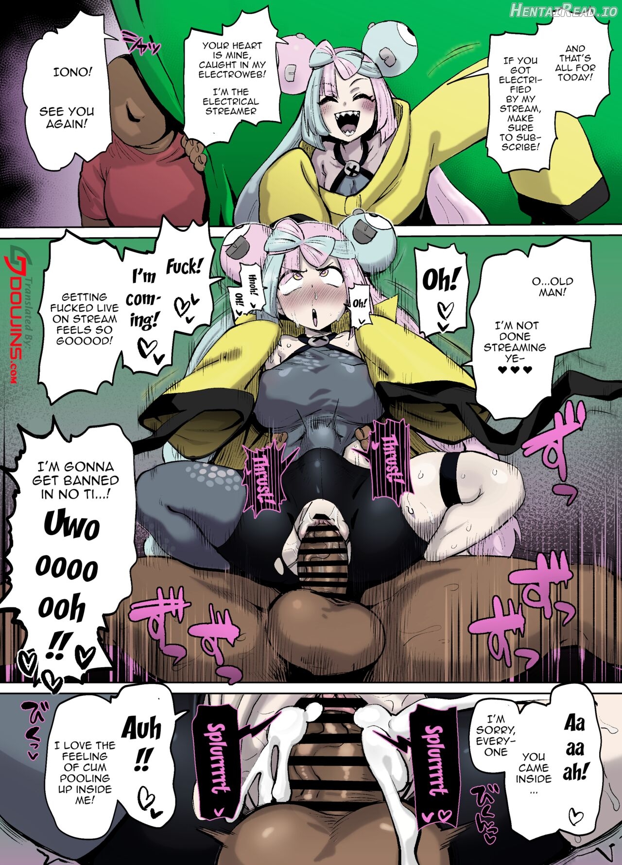 Nanjamo-chan to Namahame Haishin shitai - Colorized Chapter 1 - page 1