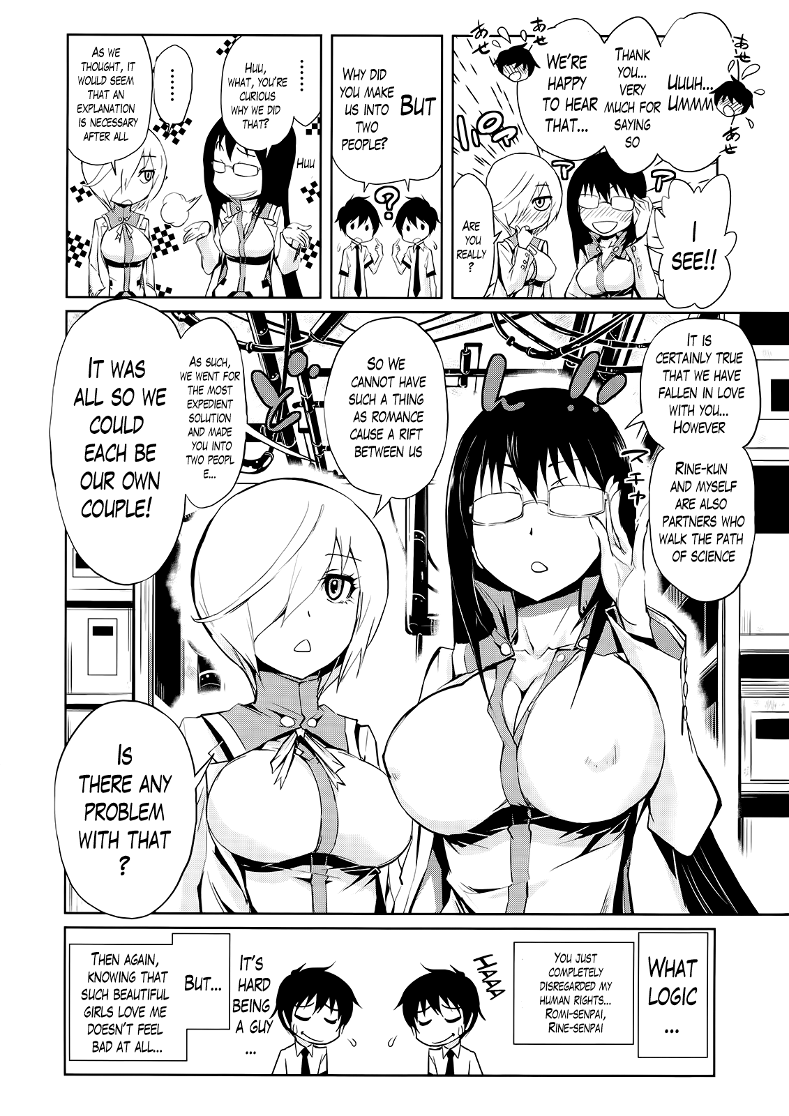 Harem Butai wa Boku o Shaburi Tsukusu Chapter 2 - page 21