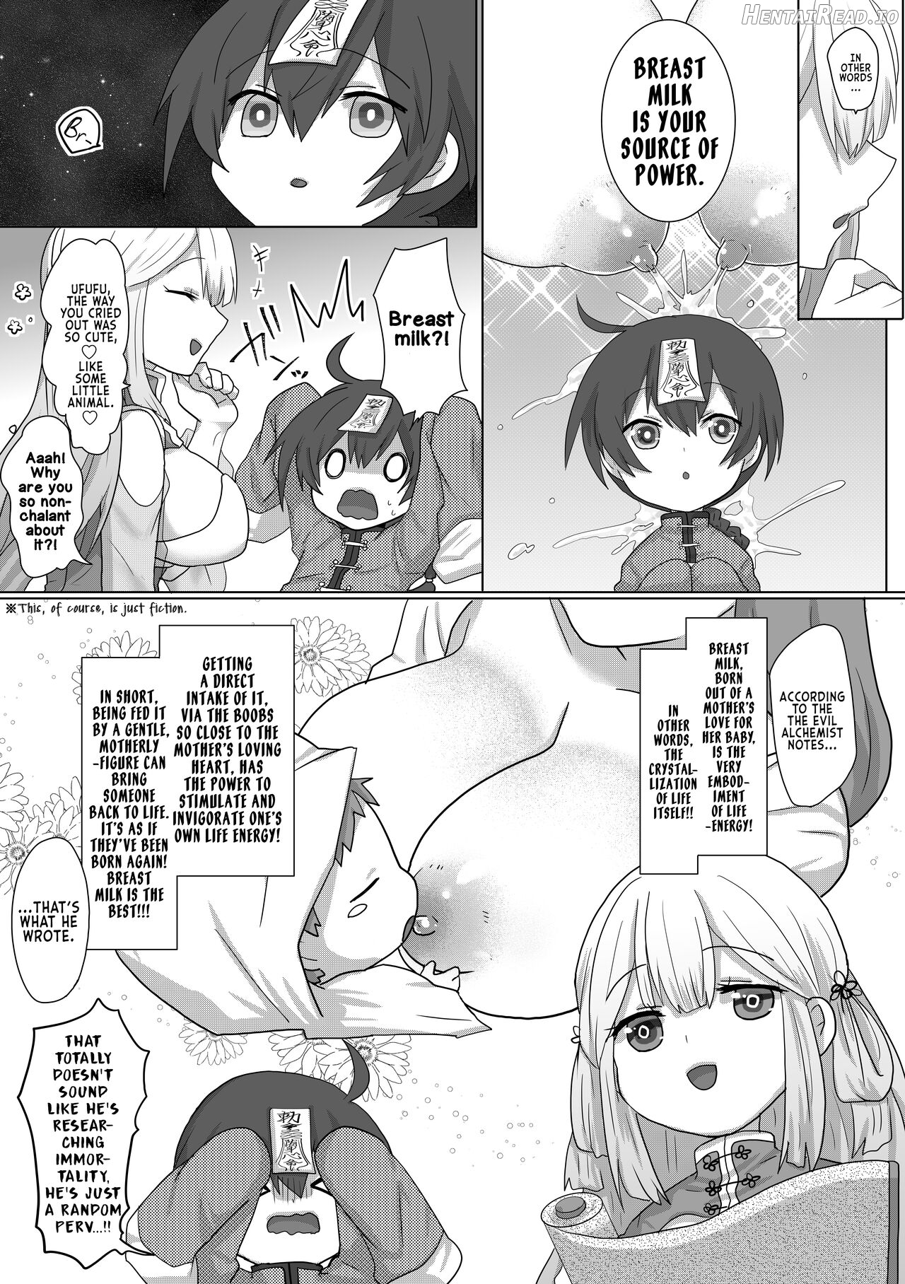 Kyuunyuu Kyonshii wa Kyou mo Doushi ni Ikasareru Chapter 1 - page 7